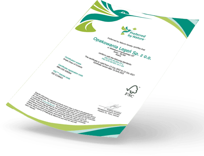 Certyfikat FSC