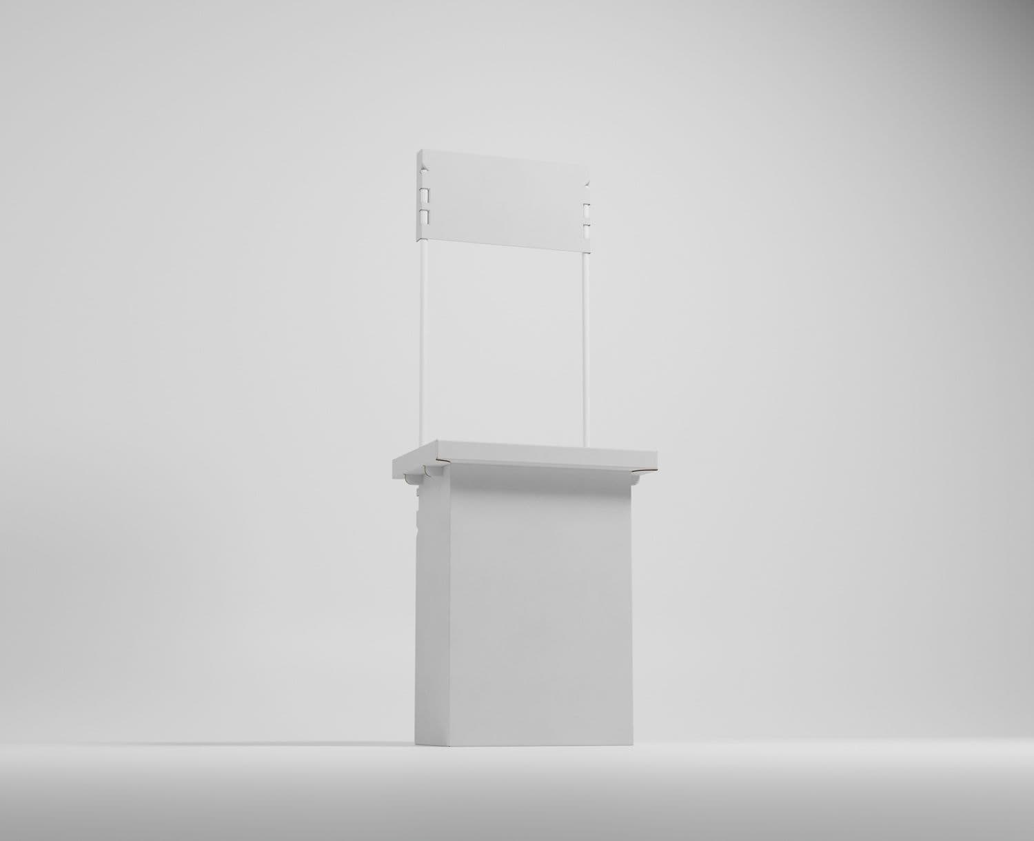 Ambonka reklamowa z flagą - niski skos